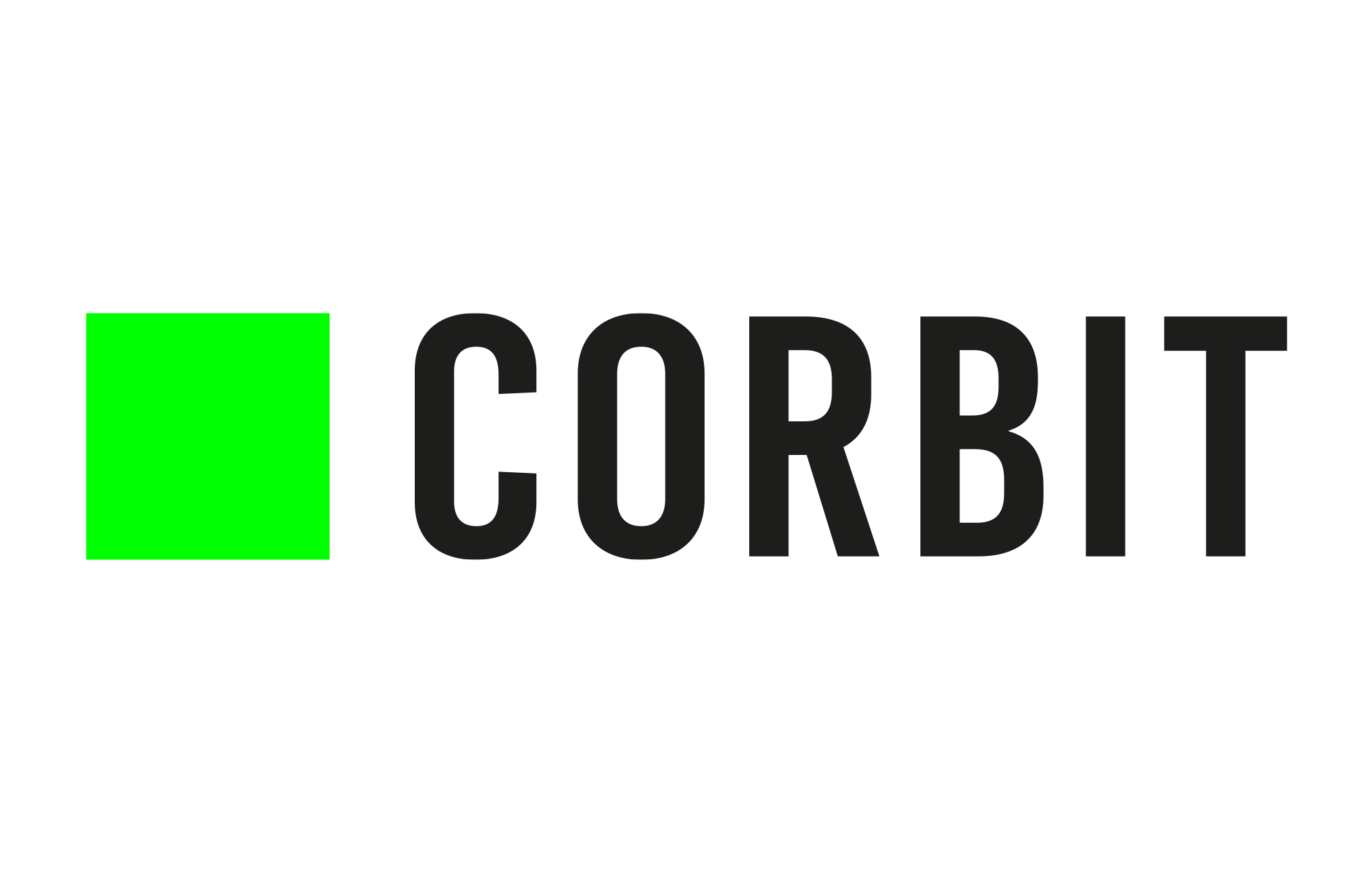 Corbit logo with black text